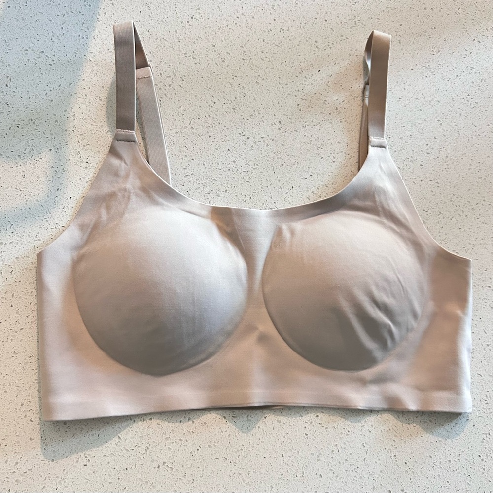 Thirdlove Adjustable Strap Wireless Bra Large Tau… - image 1